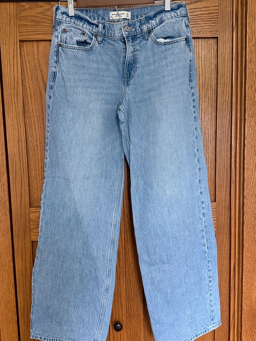 Abercrombie & Fitch Light Blue Flare Jeans